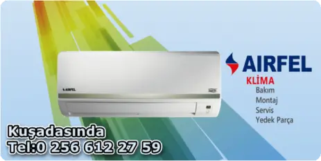 kusadasi servisi klima Airfel kusadasinda