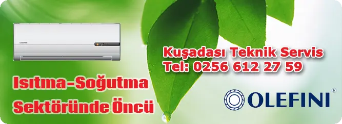 Kuşadası  Olefini Klima Servisi