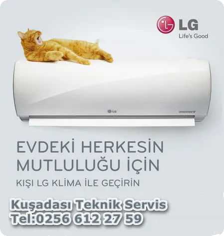 Kuşadası LG Klima servisii